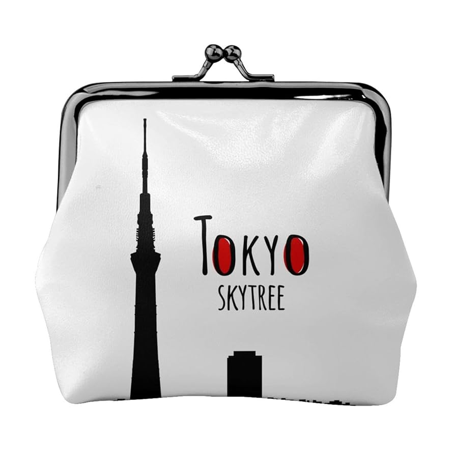 Amazon.co.jp: がま口財布 東京スカイツリー 小銭入れ 親子
